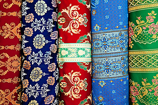 布,传统,摩洛哥,图案,非洲