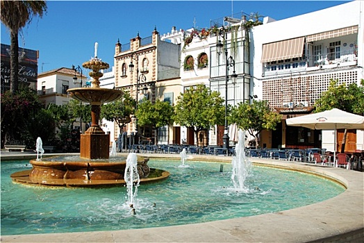 喷泉,桑卢卡尔-德巴拉梅达