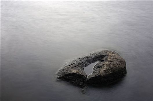 石头,水中,瑞典