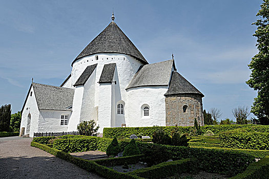 圆形教堂,丹麦,欧洲