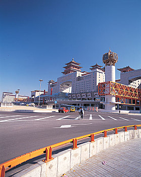 中国北京西客站火车站