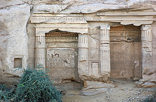 古老,建筑细节,埃及