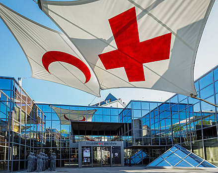 国际,红十字,红色,月牙状,博物馆,日内瓦,瑞士,欧洲