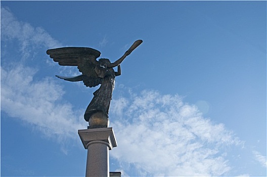 天使,雕塑,维尔纽斯,立陶宛