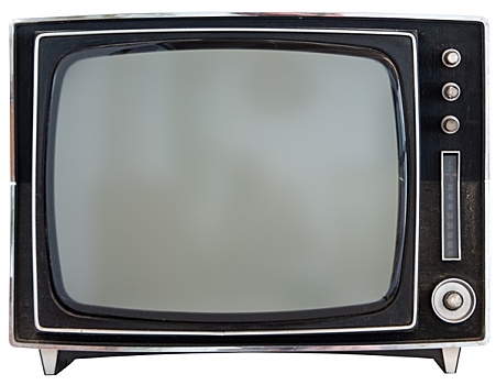 旧式,电视