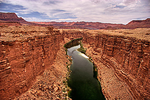 格兰峡谷,科罗拉多河,风景,纳瓦霍,桥,亚利桑那,美国