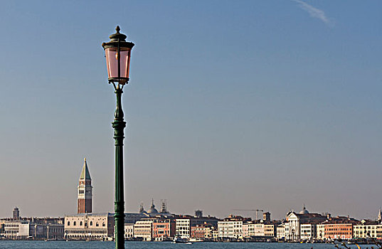欧洲,意大利,威尼斯,灯,城市,背景