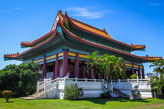 中国寺庙,帕皮提,塔希提岛,岛屿