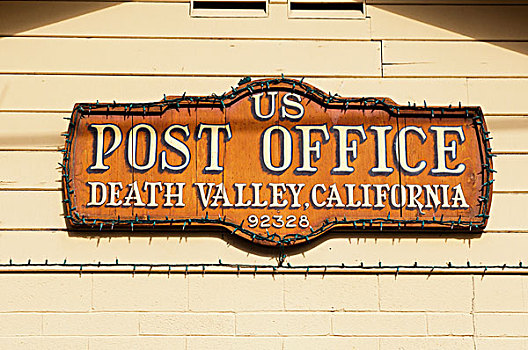 邮局,炉子,溪流,死亡谷国家公园,加利福尼亚,美国