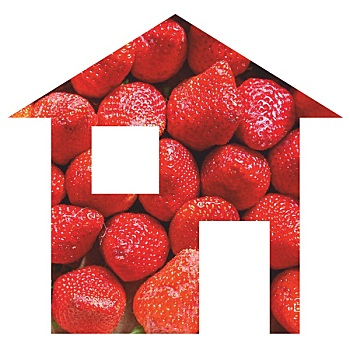 草莓,房子