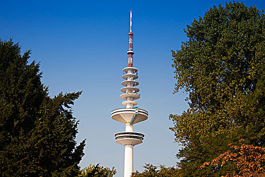 汉堡市,电视塔,无线电,电讯塔,德国,欧洲