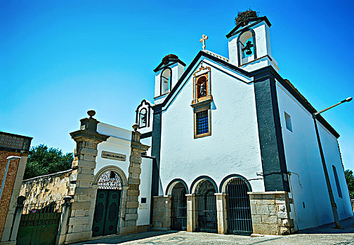 教堂,寺院,城镇,法若,阿尔加维,区域,葡萄牙