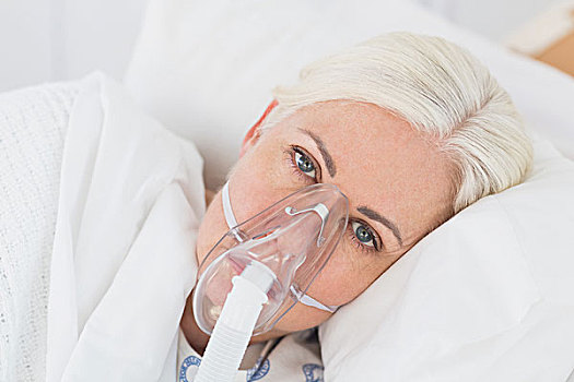 病人,氧气面罩