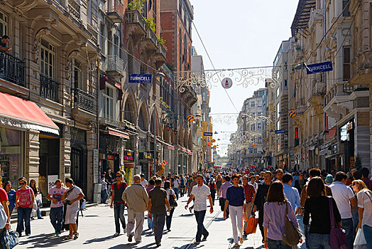 街道,伊斯坦布尔,欧洲,省,土耳其