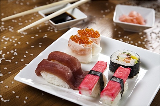 传统,日本料理,寿司