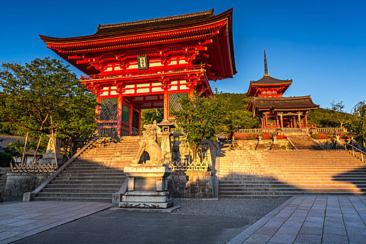 清水寺,晚上,京都,日本