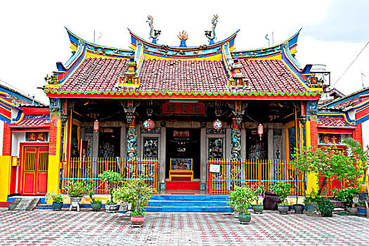 中国寺庙,日惹,印度尼西亚,东南亚,亚洲