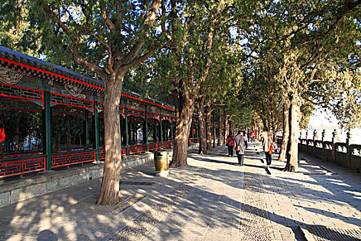 北京颐和园长廊
