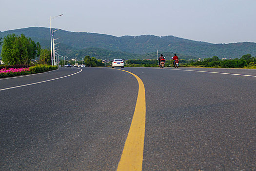 路,道路素材,绿道