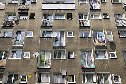 公寓楼,弗罗茨瓦夫,波兰