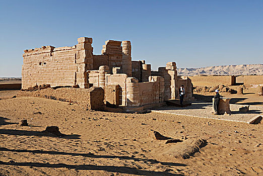 罗马寺庙,达赫拉,绿洲,西部沙漠,埃及,非洲
