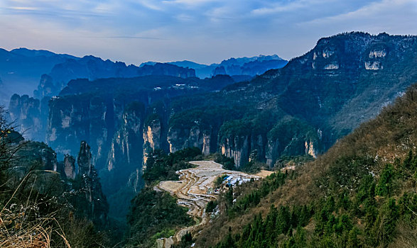 湖南省张家界市武陵源天子山自然景观