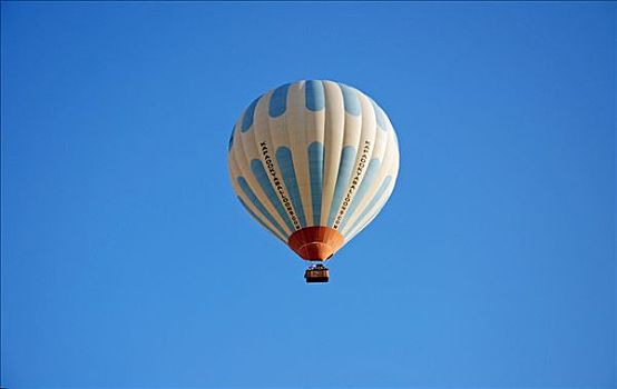 热气,气球,卡帕多西亚,土耳其