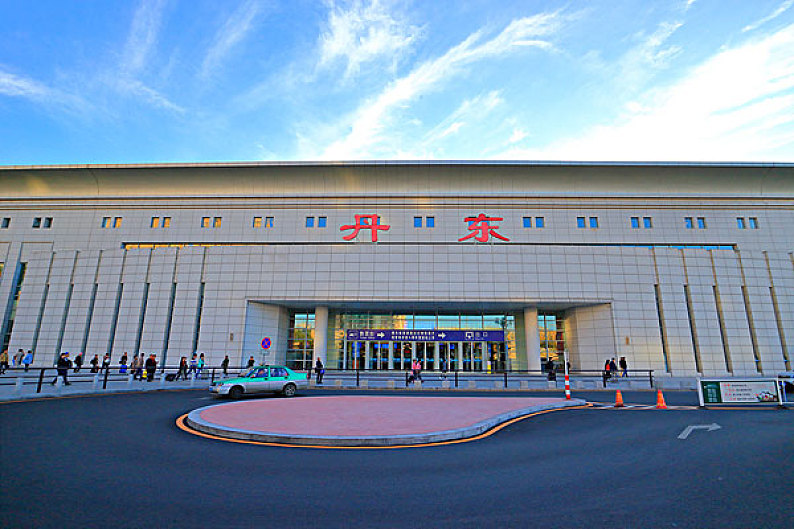 丹东火车站图片_丹东火车站高清图片_全景视觉