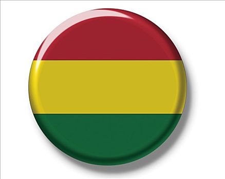 扣,旗帜,玻利维亚