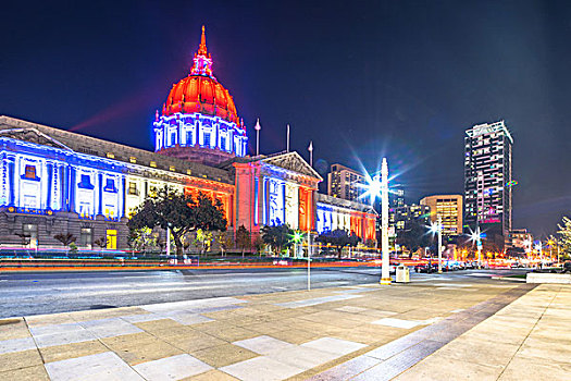 小路,市政厅,旧金山