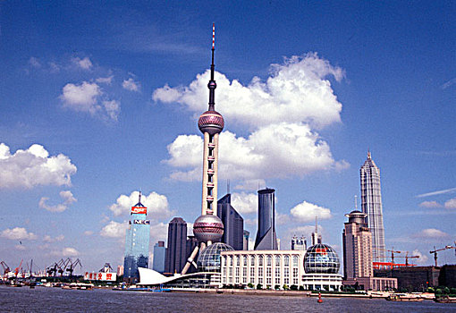 东方明珠塔,上海,中国,亚洲