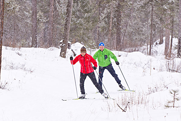 越野滑雪,动作,北欧,中心,靠近,白鲑,蒙大拿,美国