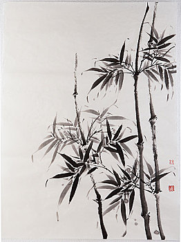 中国画-竹