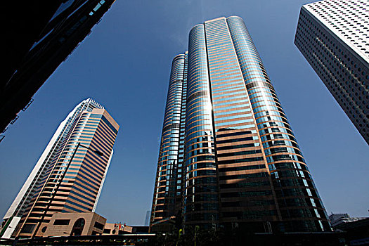 香港,商场,大厦,大楼,建筑,蓝天