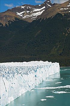 冰河,湖,山,背景,莫雷诺冰川,阿根廷,国家公园,阿根廷湖,卡拉法特,巴塔哥尼亚