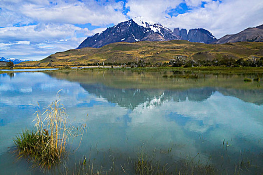 风景,拉哥裴赫湖,巴塔哥尼亚,智利