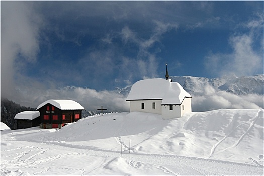 贝特默阿尔卑,冬天