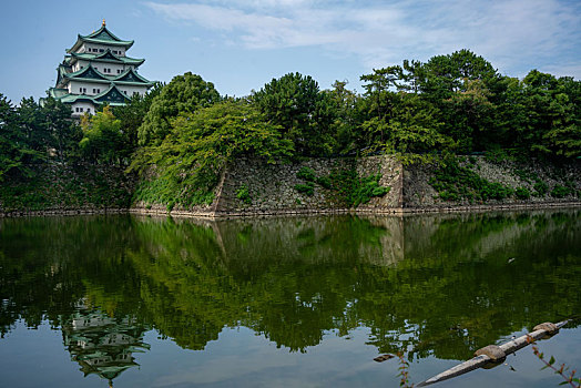 名古屋城的护城河