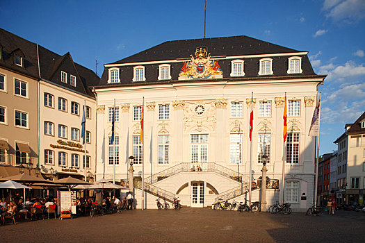老市政厅,市场,北莱茵威斯特伐利亚,德国,欧洲