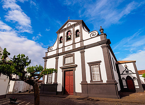教堂,岛屿,亚速尔群岛,葡萄牙,欧洲