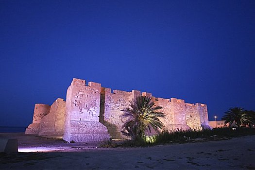 非洲,突尼斯,堡垒