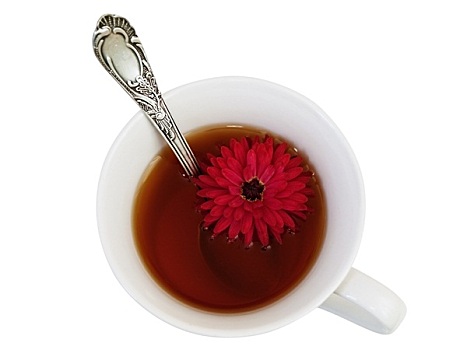 茶,花