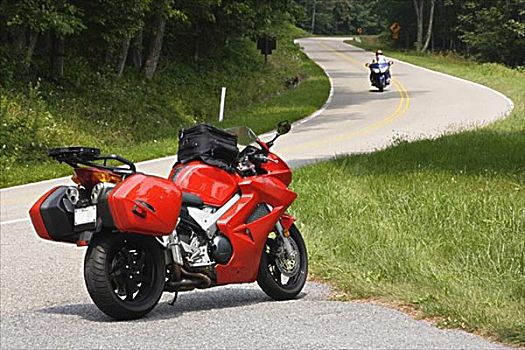 摩托车,仙纳度国家公园,弗吉尼亚