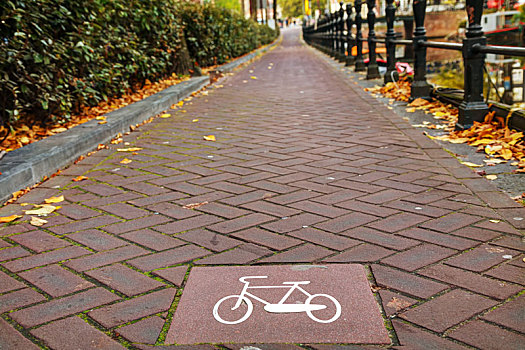 自行车道,签到,阿姆斯特丹