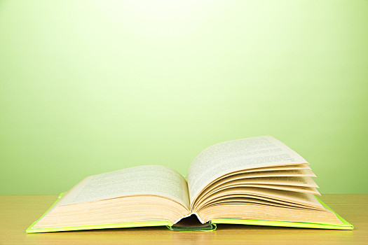 翻开,书本,彩色背景