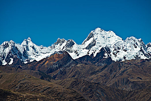 山脉,安第斯山,北方,秘鲁,南美