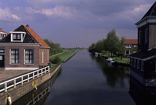 荷兰,弗里斯兰省,运河