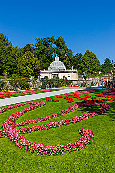 米拉贝尔,宫殿,花园,萨尔茨堡,奥地利,欧洲