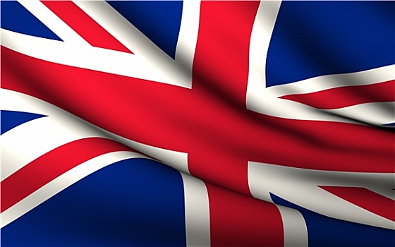 飞,旗帜,英国