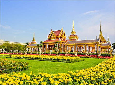 泰国,建筑,皇家